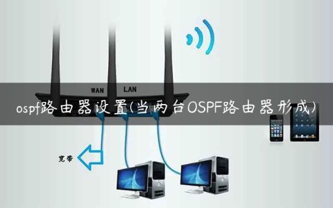 ospf路由器设置(当两台OSPF路由器形成)